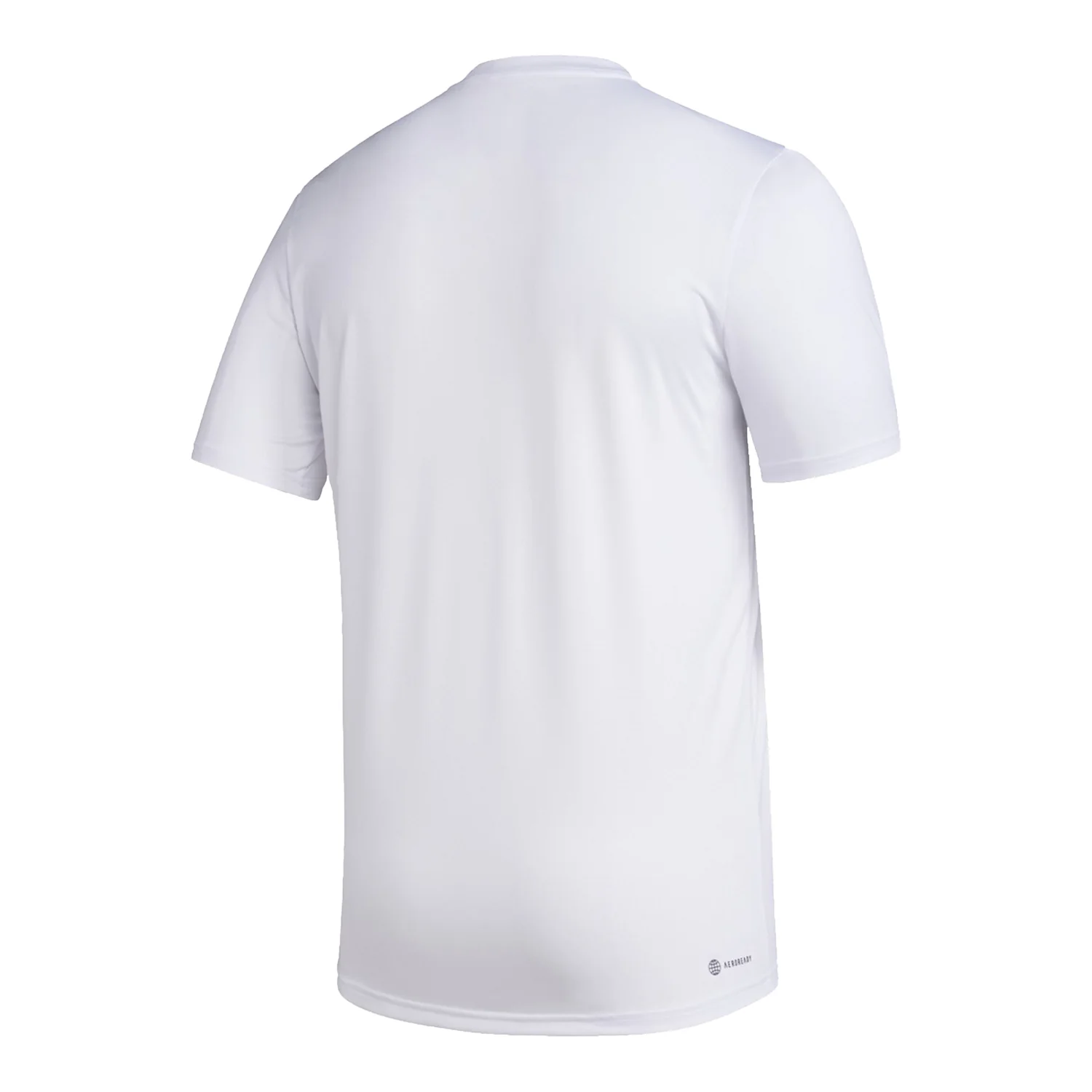 adidas Miami Hurricanes 'Love Unites' Pregame White T-Shirt - Image 2