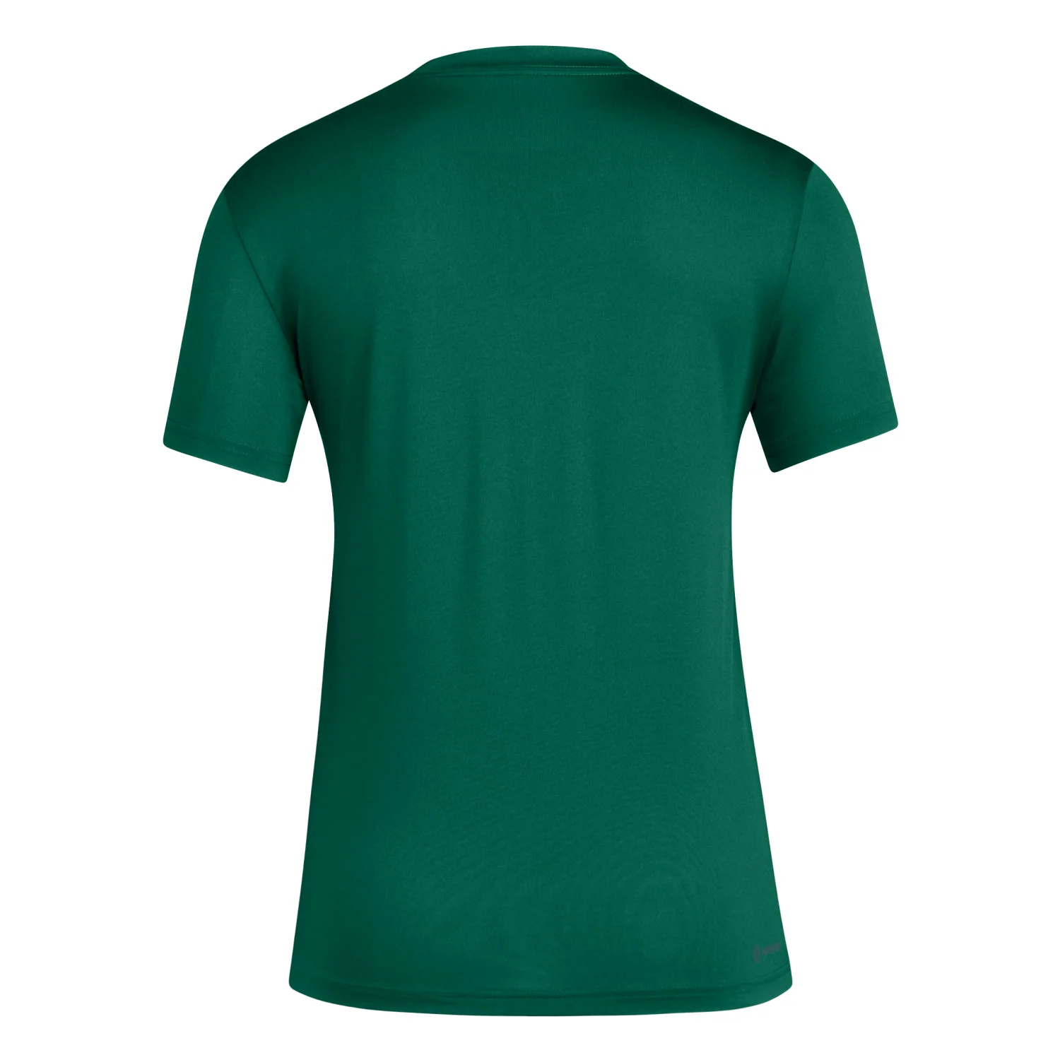 adidas Miami Hurricanes Women's Green Issued By Hurricanes Performance T-Shirt - Image 2